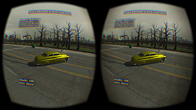 Oculus DK2 - 3rd Person Driving.